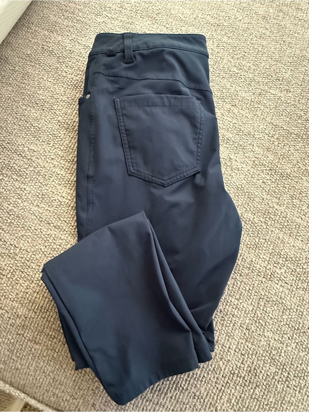 lululemon athletica Men's Navy Stretch Chinos
